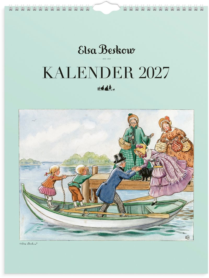 Väggkalender 2027 Elsa Beskow
