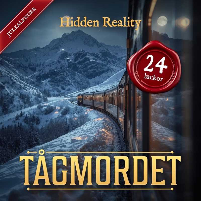 Hidden Reality Tågmordet Mordgåta Julkalender