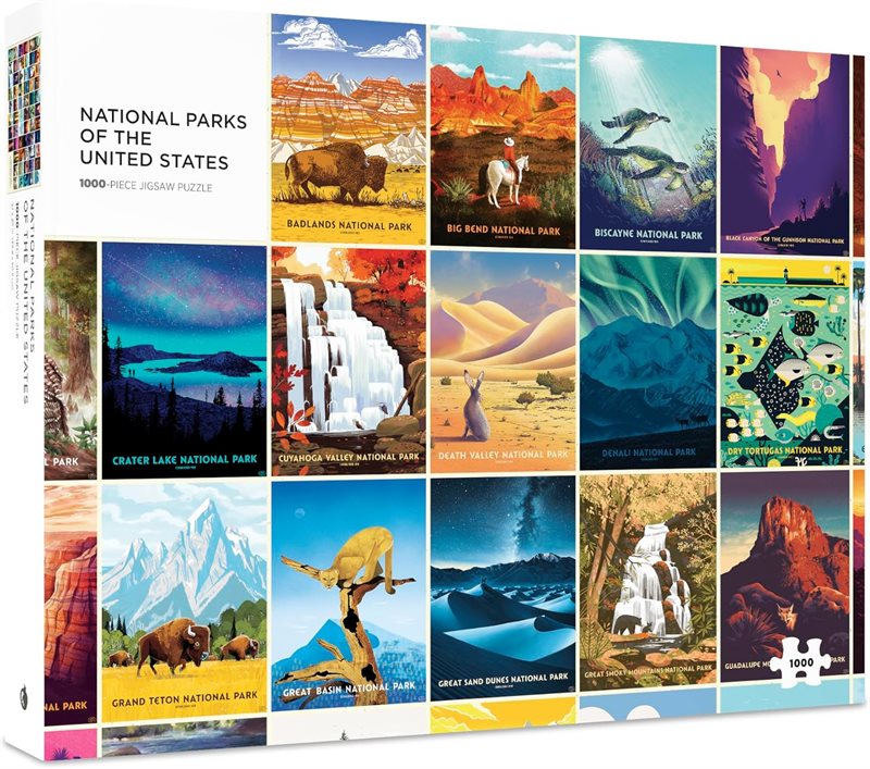 National Parks 1000-Piece Jigsaw Puzzle