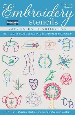 Embroidery Stencils Darling Motif Collection