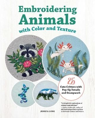 Embroidering Animals with Color and Texture