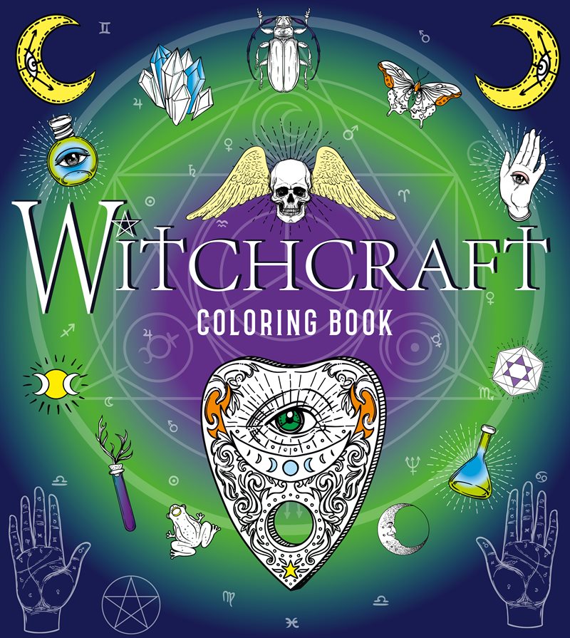 Witchcraft Coloring Book