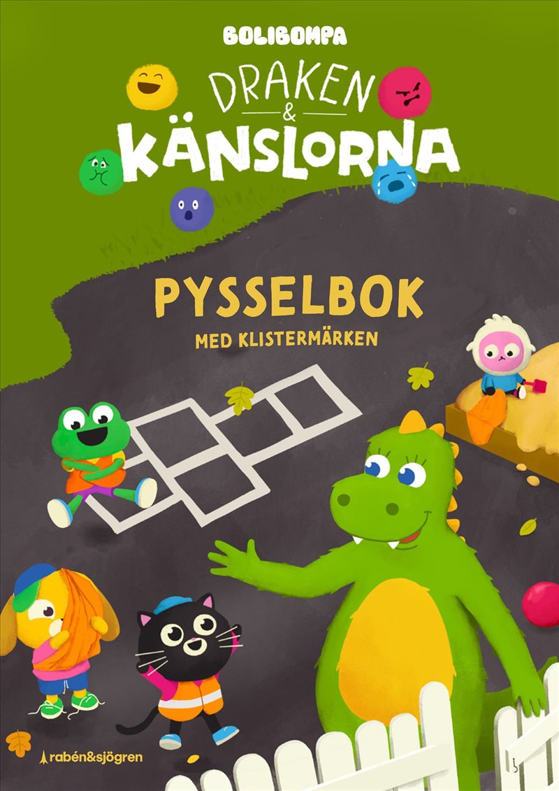 Draken och känslorna pysselbok : med klistermärken