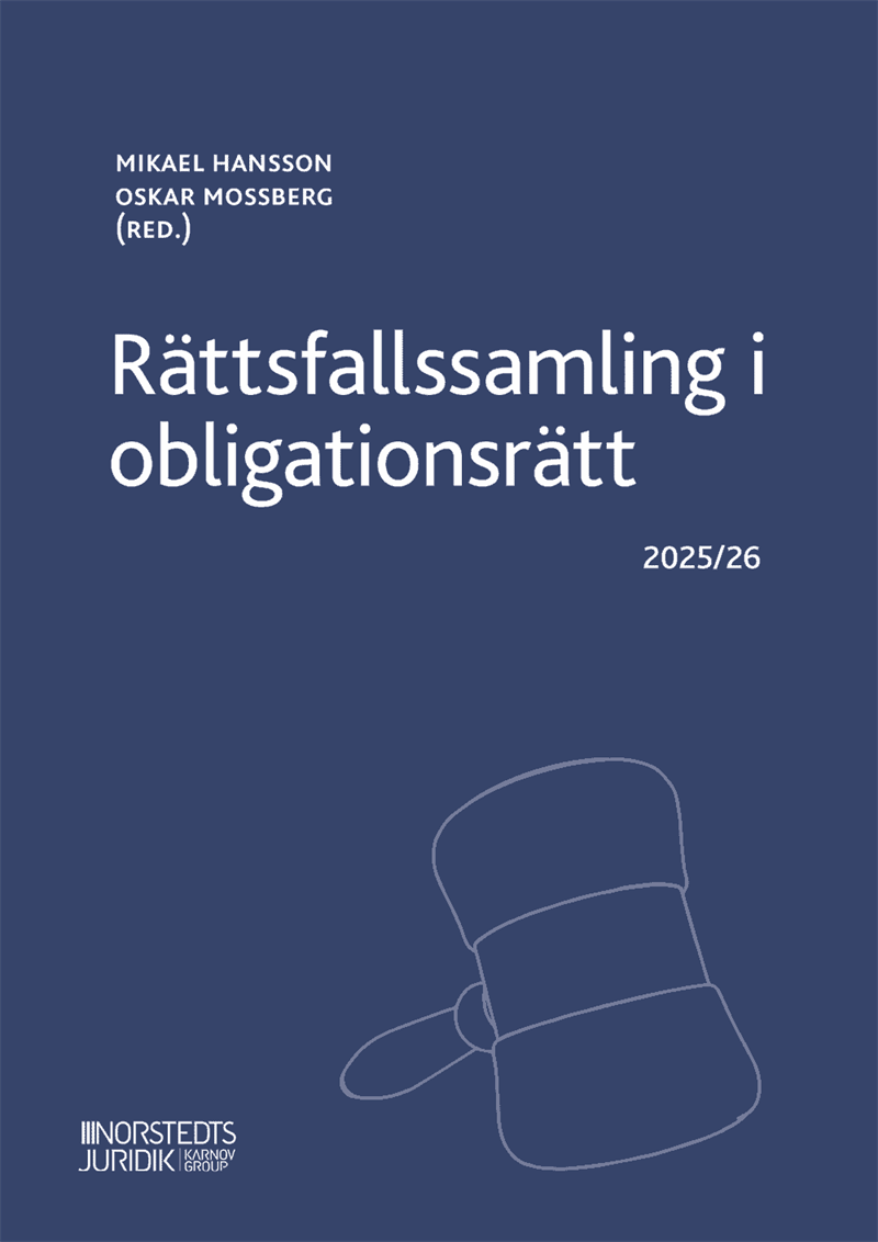 Rättsfallssamling i obligationsrätt