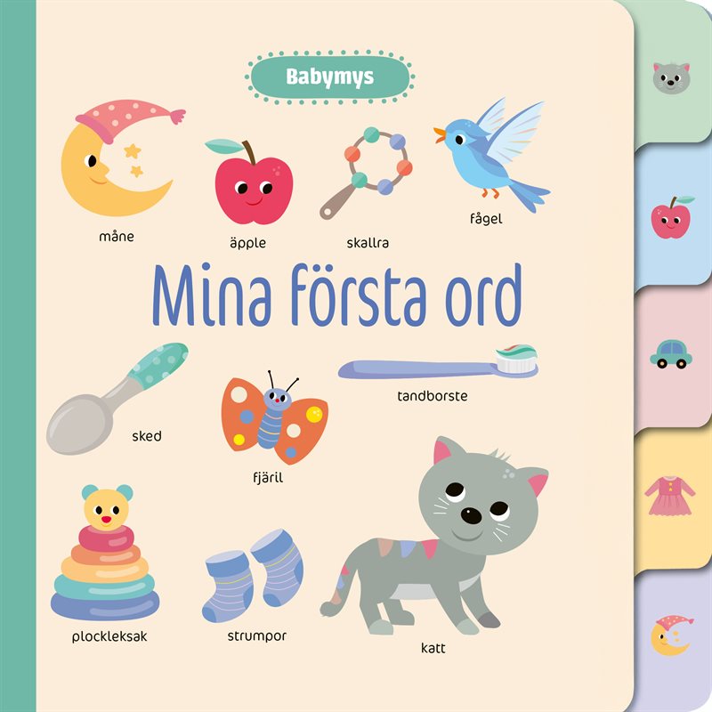 Babymys : mina första ord