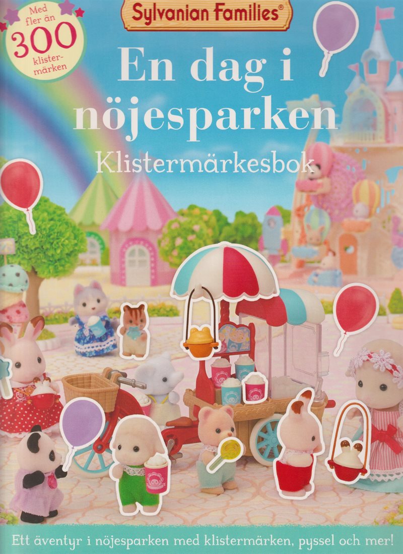 En dag i nöjesparken : klistermärkesbok