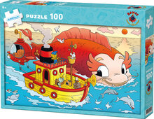 Pussel Bamse och havets hemlighet 100 bitar