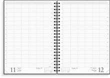 Kalender 2026 Bokningsjournalen svart kartong