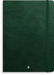 Notebook Deluxe A5 dark green