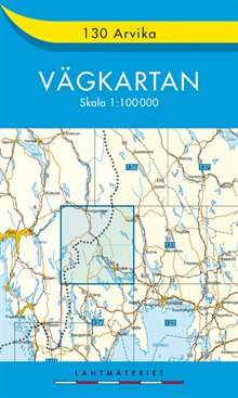 130 Arvika Vägkartan : 1:100000
