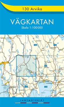 130 Arvika Vägkartan : 1:100000
