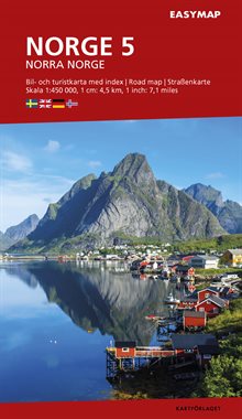 Norra Norge 5 EasyMap, 1:450 000