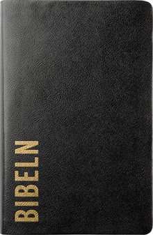 Bibel 2026 Slimline - Bonded leather Svart med tumindex